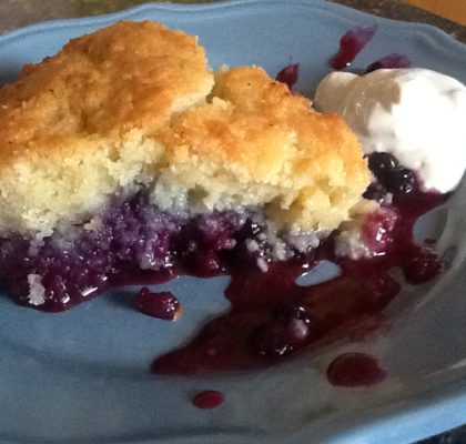 Blueberry Cobbler