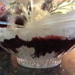 Traditional Newfoundland Blueberries & Cream Trifle 