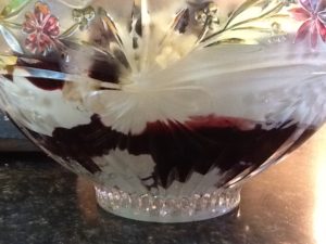 blueberries & Cream Trifle