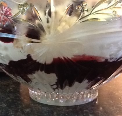 blueberries & Cream Trifle