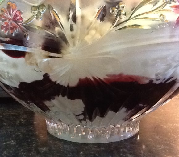 blueberries & Cream Trifle