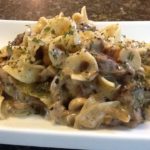 Traditional Newfoundland Moose Stroganoff 