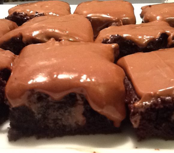 Traditional Newfoundland Brownies & Cream Cheese Icing