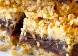 Traditional Newfoundland Date Squares