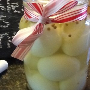 Traditional Newfoundland Pickled Eggs and Pickled Wieners