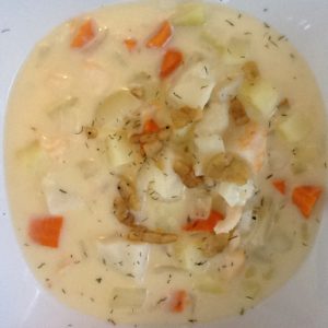 Traditional Newfoundland Seafood Chowder