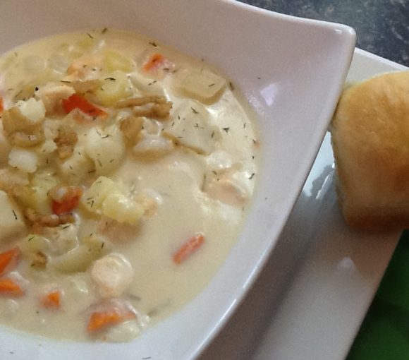 Traditional Newfoundland Seafood Chowder