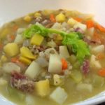 Traditional Newfoundland Bean Soup with Ham