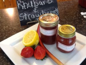 Rhubarb and Strawberry Jam