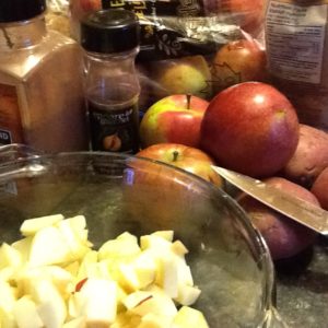 Steamed Apple Pudding 