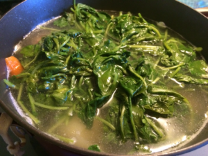 Boiled Turnip Greens