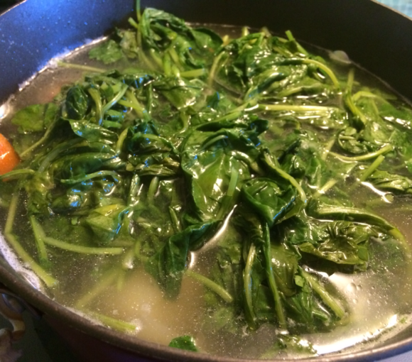 Boiled Turnip Greens