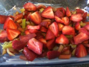 Rhubarb and Strawberry