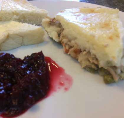 Leftover Turkey Pie