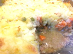 Shepherd's Pie and Ground Beef Gravy