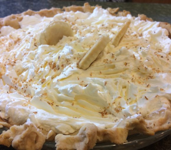 Coconut cream pie