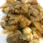 Traditional Newfoundland Chicken Liver, Onions and Brewis