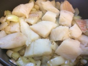 stewed cod