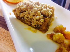 bake apple crumbles