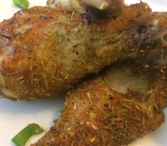 seasoned baked chicken