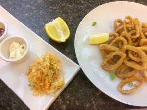 deep fried calamari 