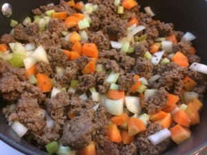 Ground beef pie