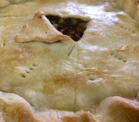 Ground Beef Pastry Pie