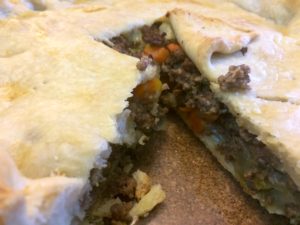 ground beef pie