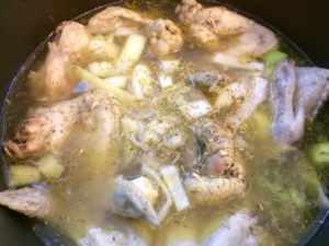 chicken wing soup