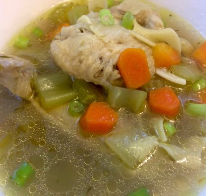 chicken wing soup