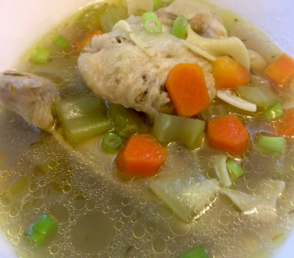 chicken wing soup