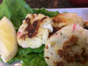 Traditional Newfoundland Crab Cakes Pan Fried