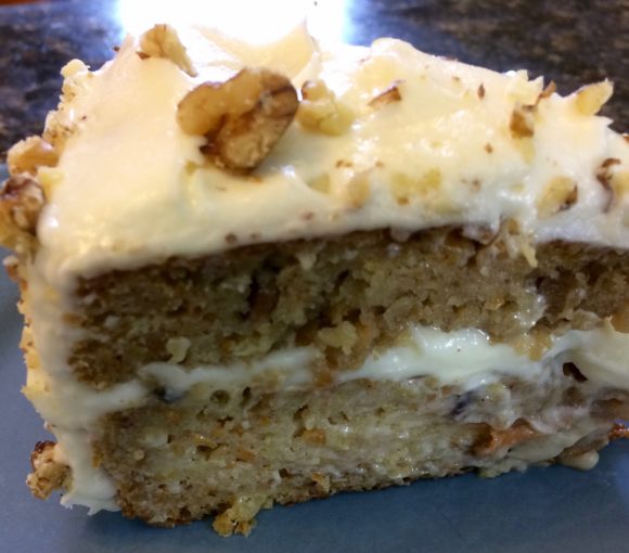 Carrot Cake with Cream Cheese Frosting