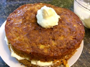 Carrot Cake with Cream Cheese Frosting