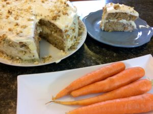 Carrot Cake with Cream Cheese Frosting