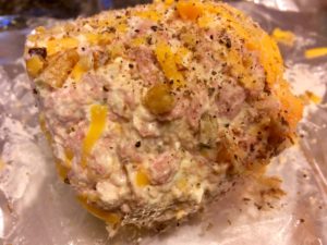 Ham cheese ball