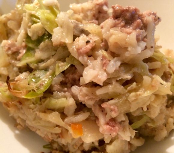 Cabbage casserole