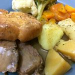 Prime Rib Roast Dinner with Yorkshire Pudding