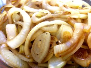 Pork Chops, Onions, and Gravy with Pastry