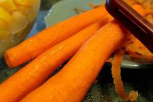 Orange jelly salad