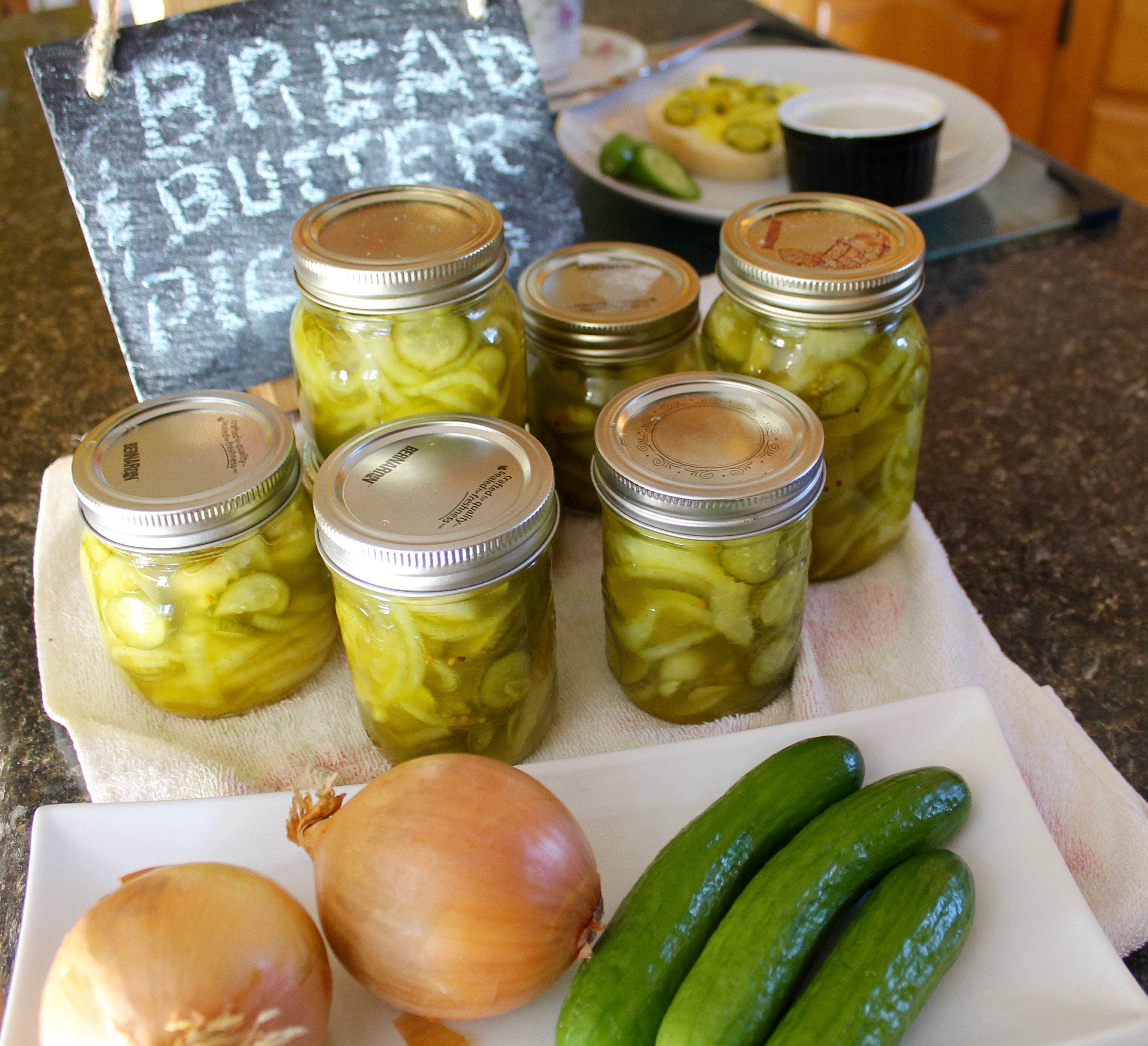 Traditional Newfoundland Bread and Butter Pickles - Bonita's Kitchen
