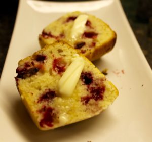 Traditional Newfoundland Partridgeberry Muffins