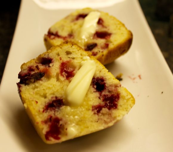 Traditional Newfoundland Partridgeberry Muffins