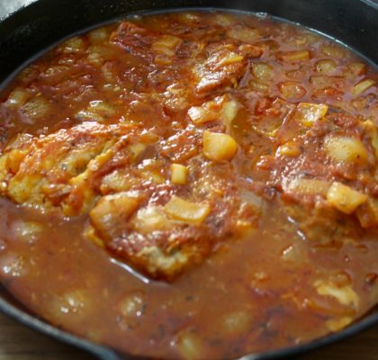 BARBECUED Baked COD Fillets