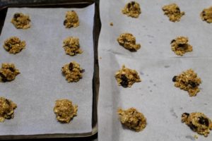 oatmeal raisin cookies