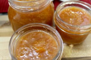 Rhubarb and Apricot Jam