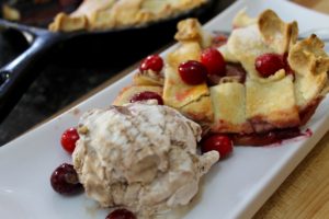 APPLE - CRANBERRY Deep Dish Pie