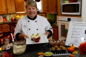 Pumpkin Carrot Walnut Muffins