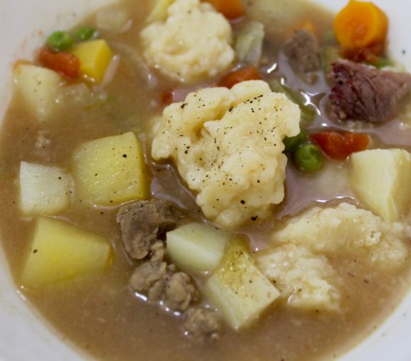 BEEF STEW and DOUGHBOYS