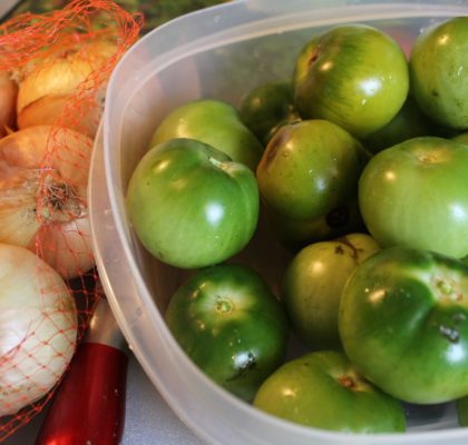 Green Tomato Chow Chow